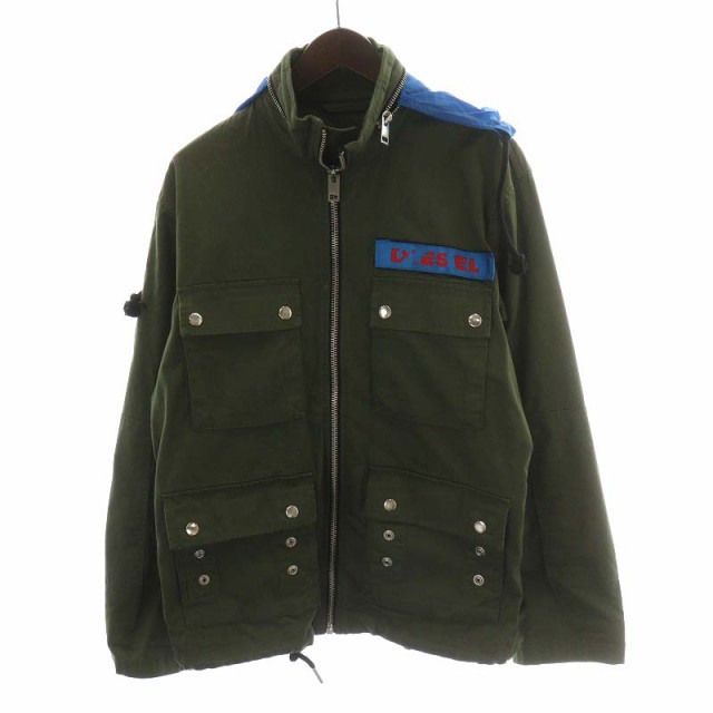 中古】ディーゼル DIESEL M-65 ミリタリージャケット コットン フード