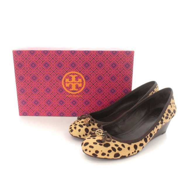 お買得お買得TORY BURCH（トリーバーチ） レオパードパンプス 24cm