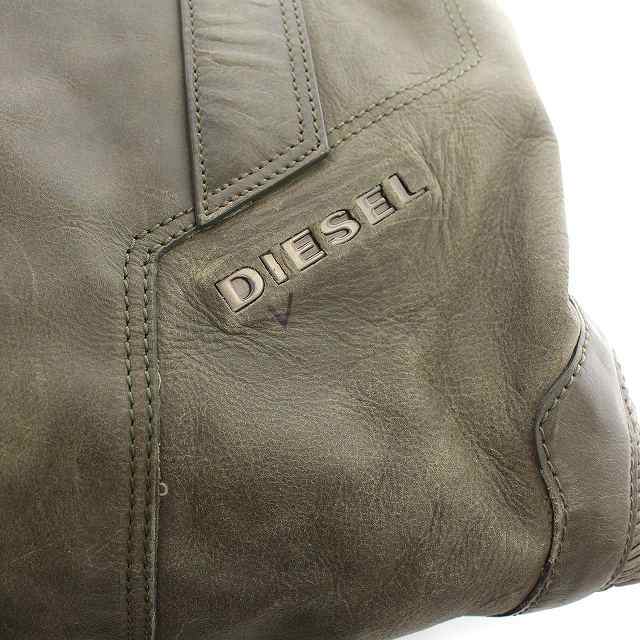 中古】ディーゼル DIESEL ボストンバッグ レザー 2WAY ショルダー