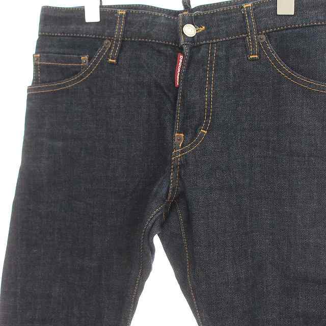 【中古】ディースクエアード DSQUARED2 17SS デニムパンツ sexy twist jean ボタンフライ 44 M インディゴ ｜au  PAY マーケット