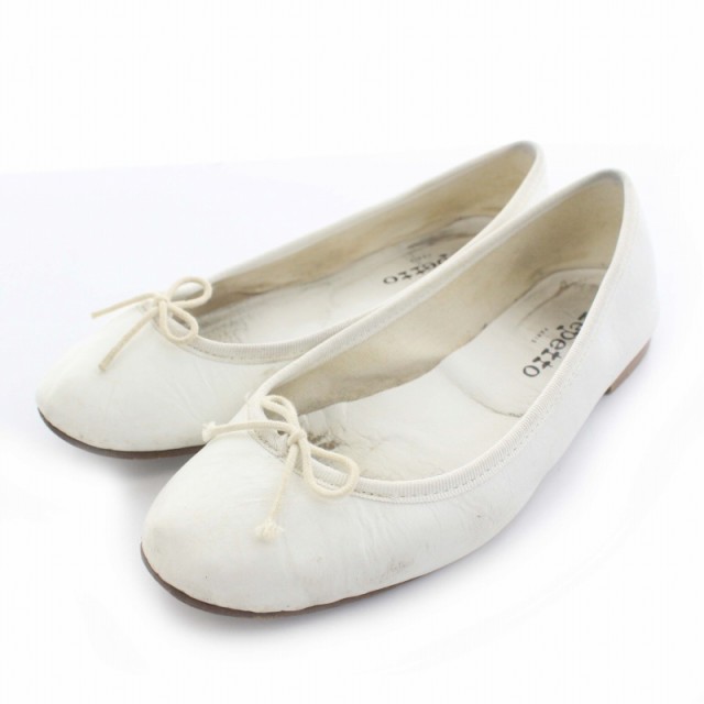 在庫あ得価 repetto - レペットRepettoレザーバレエシューズの通販 by