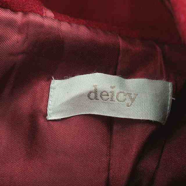 中古】デイシー deicy ダッフルコート ウール ロング コート フード F