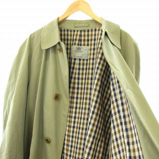 アクアスキュータム AQUASCUTUM Aqua5 ステンカラーコート スプリング