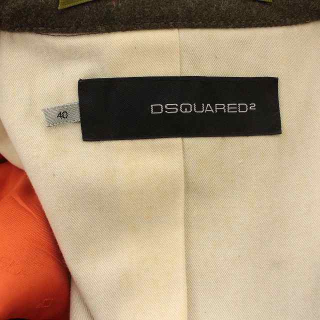 中古】ディースクエアード DSQUARED2 Pコート ピーコート ウール