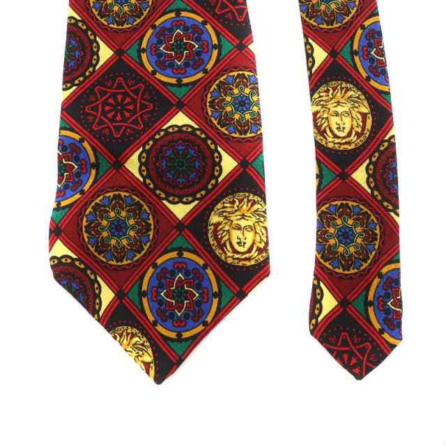 中古】ジャンニヴェルサーチ ヴェルサーチェ GIANNI VERSACE ネクタイ