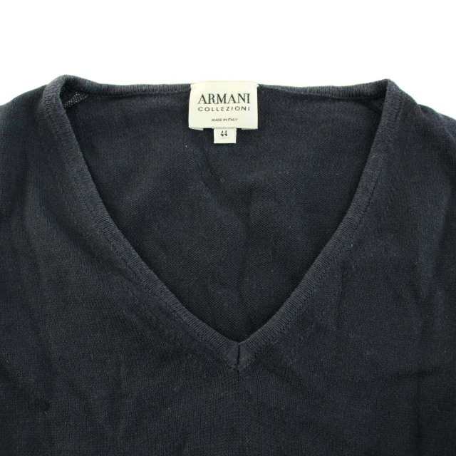 中古】アルマーニ コレツィオーニ ARMANI COLLEZIONI ベスト ニット