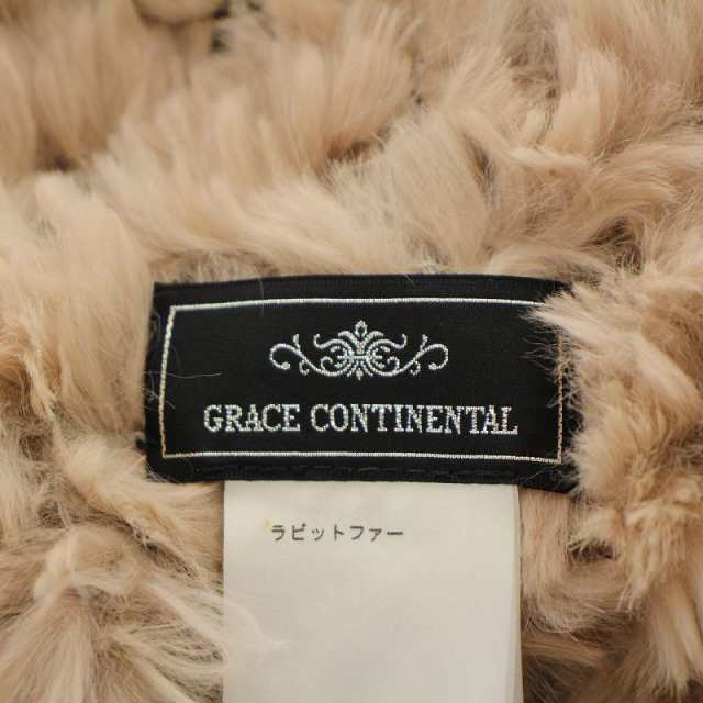 中古】グレースコンチネンタル GRACE CONTINENTAL マフラー ラビット