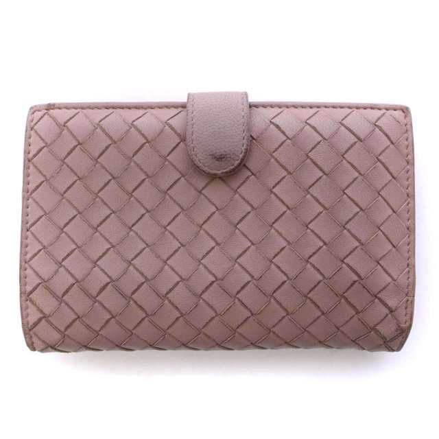 中古】ボッテガヴェネタ BOTTEGA VENETA 財布 二つ折り イントレ