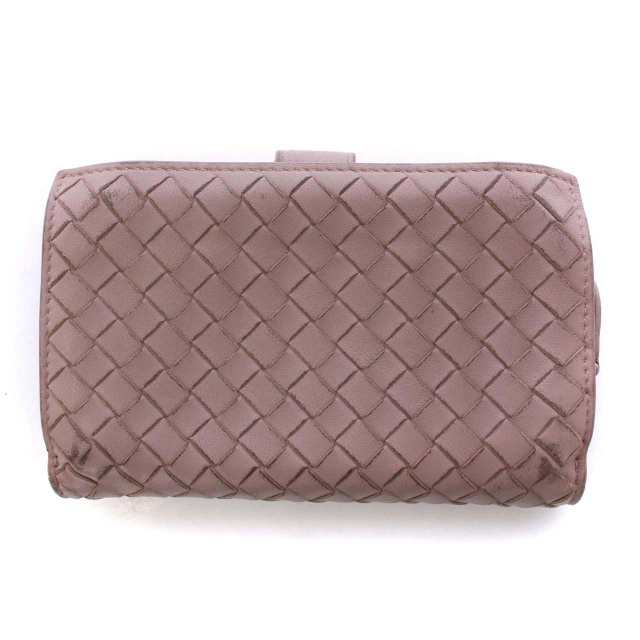 中古】ボッテガヴェネタ BOTTEGA VENETA 財布 二つ折り イントレ