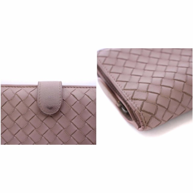 中古】ボッテガヴェネタ BOTTEGA VENETA 財布 二つ折り イントレ ...