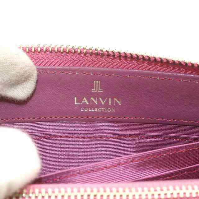 LANVIN COLLECTION☆ラウンドファスナーリボン長財布（新品）-