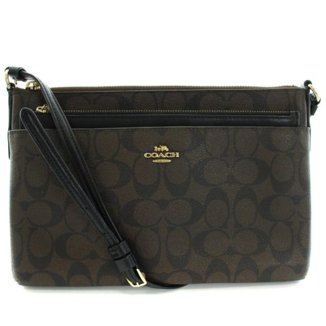 コーチcoach シグネチャーショルダーバッグ ポシェット 見越し