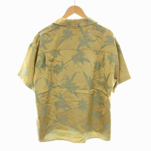 中古】ビューティフルピープル aloha jacquard open-necked shirt