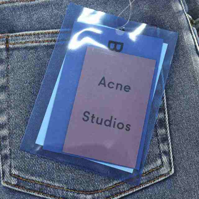 中古】未使用品 アクネ ストゥディオズ Acne Studios Peg Mid Blue