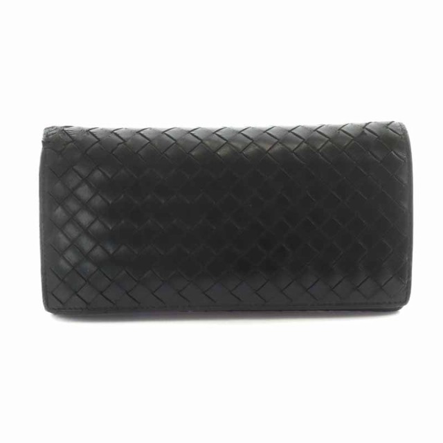 中古】ボッテガヴェネタ BOTTEGA VENETA 長財布 二つ折り イントレ ...