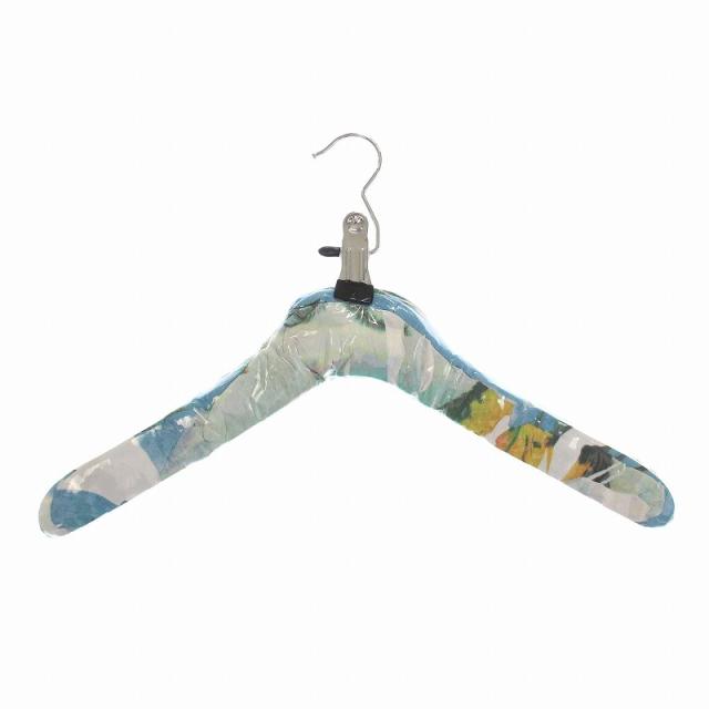 【中古】未使用品 ダブレット COMPRESSED ALOHA SHIRT IN THE HANGER MOLD アロハシャツ ハンガー圧縮加工 L/S 青の通販は