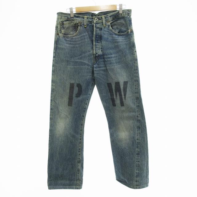 【中古】リーバイス Levi's S501XX デニムパンツ ジーンズ 復刻 BIGE 赤耳 ボタン裏034 32 インディゴブルーの通販は 8,500円