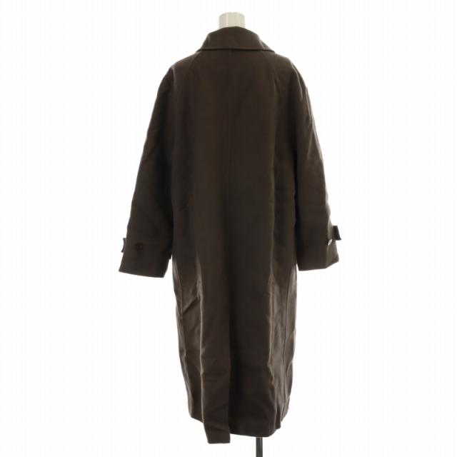 【中古】セオリーリュクス theory luxe 22AW NEW MOTION BOHELI トレンチコート カシミヤ混 ダブル ウール 38 茶_2