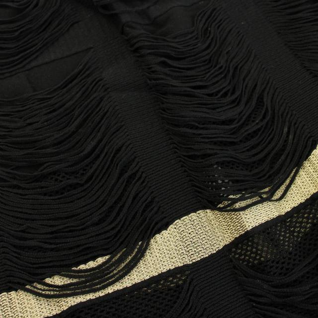 中古】エーポック イッセイミヤケ ニットスカート アシンメトリー