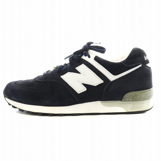 【中古】ニューバランス NEW BALANCE M576DNW イングランド製 スニーカー シューズ 26.5cm 紺 ネイビー /AN10 ■GY12
