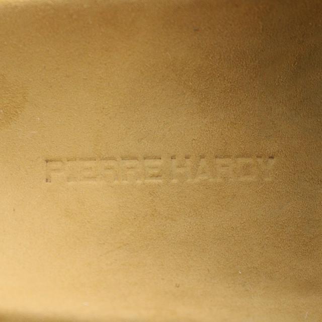 【中古】ピエールアルディ PIERRE HARDY サンダル レザー 切替 ヒョウ柄 レオパード柄 37 23.5cm 茶 ブラウン