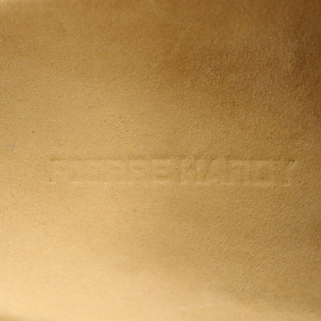 【中古】ピエールアルディ PIERRE HARDY サンダル レザー 切替 ヒョウ柄 レオパード柄 37 23.5cm 茶 ブラウン