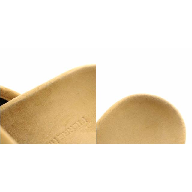 【中古】ピエールアルディ PIERRE HARDY サンダル レザー 切替 ヒョウ柄 レオパード柄 37 23.5cm 茶 ブラウン