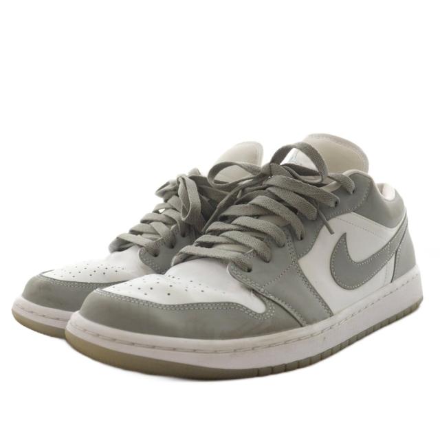 【中古】ナイキ NIKE エアジョーダン スニーカー シューズ US12 29.0cm グレー 白 DC0774-105