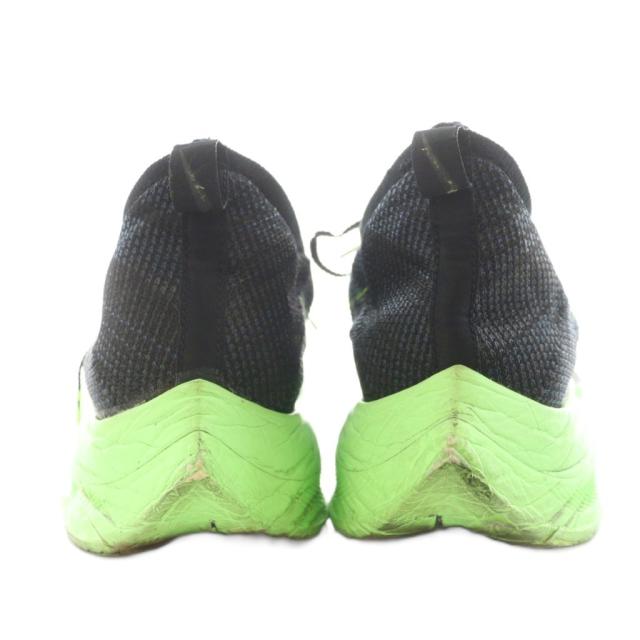 【中古】ナイキ NIKE エアズーム アルファフライ ネクスト スニーカー シューズ US12 30.0cm 緑 黒 CI9925-400