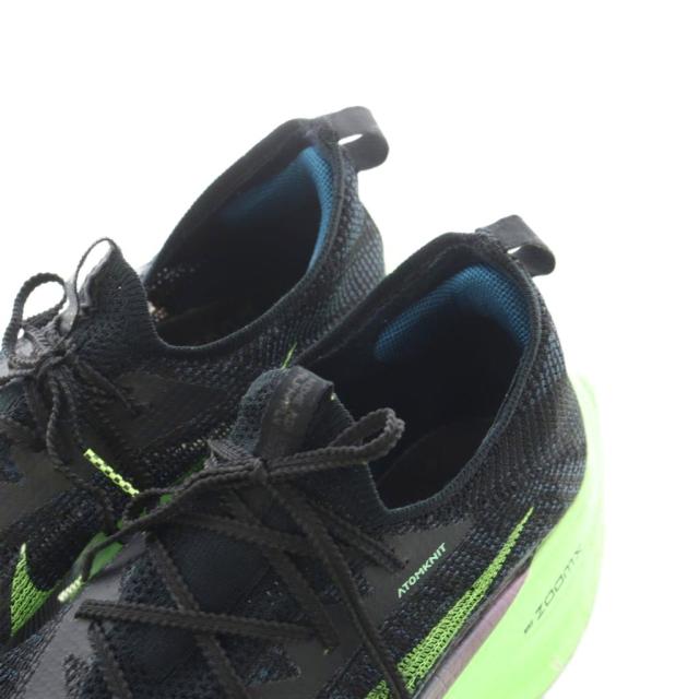 【中古】ナイキ NIKE エアズーム アルファフライ ネクスト スニーカー シューズ US12 30.0cm 緑 黒 CI9925-400
