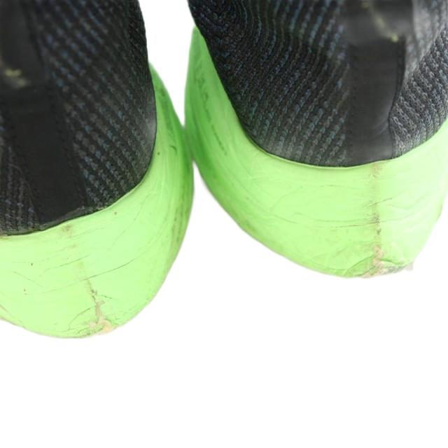 【中古】ナイキ NIKE エアズーム アルファフライ ネクスト スニーカー シューズ US12 30.0cm 緑 黒 CI9925-400