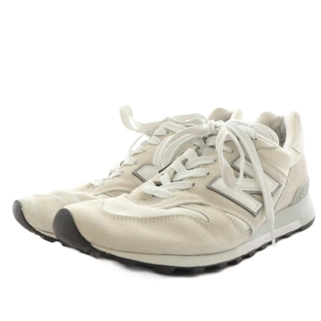 【中古】ニューバランス NEW BALANCE M1300CLW スニーカー シューズ US12 30.0cm グレー 白