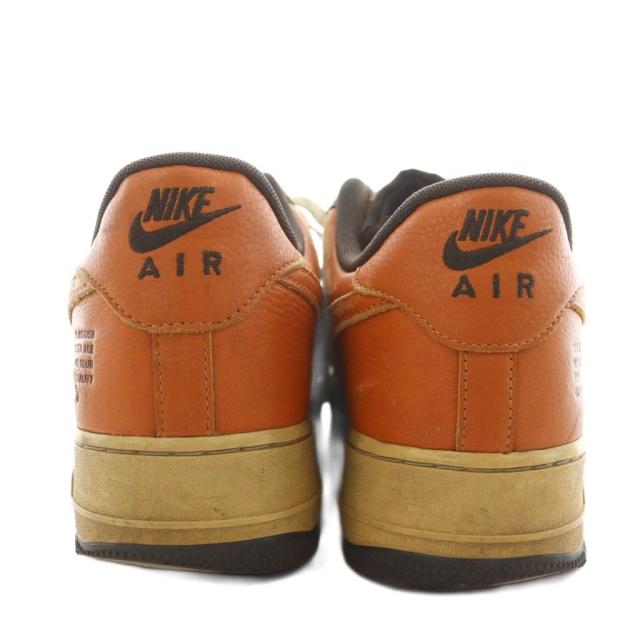 【中古】ナイキ エアフォース スニーカー シューズ US12 30.0cm オレンジ 茶 DO2760-220