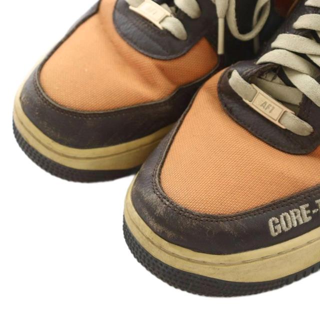 【中古】ナイキ エアフォース スニーカー シューズ US12 30.0cm オレンジ 茶 DO2760-220