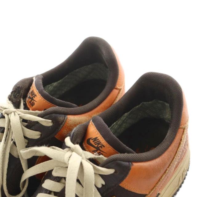 【中古】ナイキ エアフォース スニーカー シューズ US12 30.0cm オレンジ 茶 DO2760-220