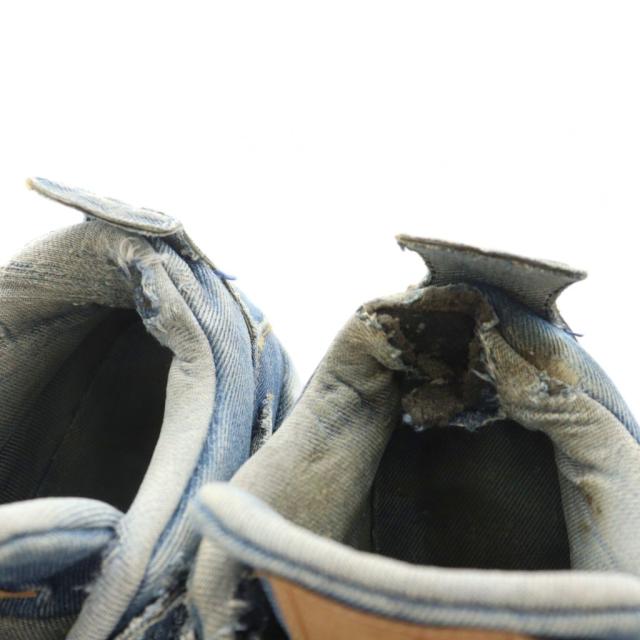 【中古】ナイキ × リーバイス エアジョーダン デニム スニーカー シューズ US10 28.0cm インディゴ AO2571-401