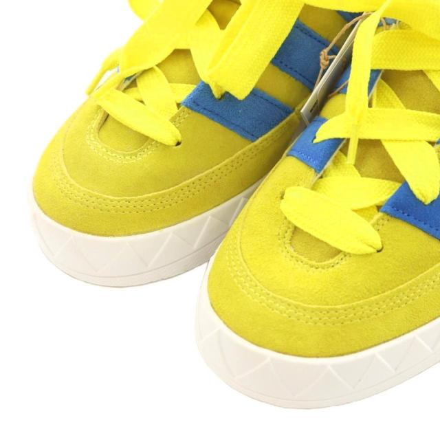 【中古】未使用品 アディダスオリジナルス アディマティック スニーカー シューズ US10.5 28.5cm 黄 青 GY2090