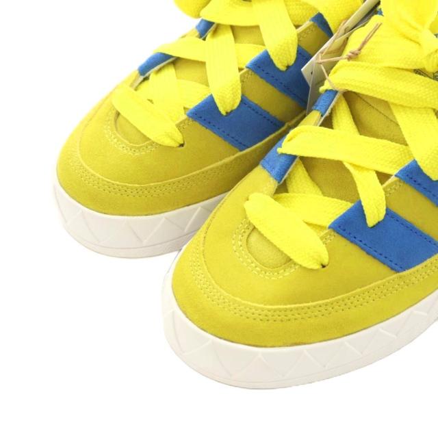 【中古】未使用品 アディダスオリジナルス アディマティック スニーカー シューズ US10 28.0cm 黄 GY2090