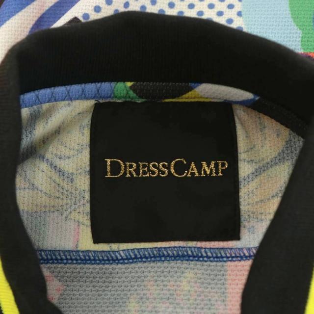 【中古】未使用品 ドレスキャンプ DRESSCAMP シャツ 半袖 フリンジ 総柄 44 マルチカラー 68-15S20914_2