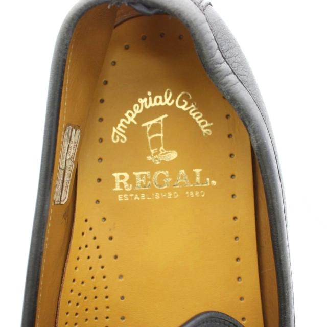 【中古】リーガル REGAL コブラヴァンプローファー シューズ レザー 26 黒 ブラック W523BD /YT メンズ