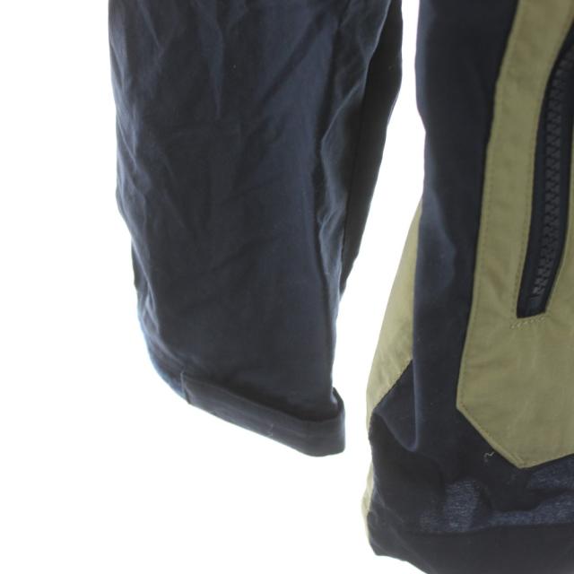 【中古】ヘリーハンセン ベルゲンジャケット マウンテンパーカー ロゴ ナイロン S カーキ 紺 ネイビー HOE12275