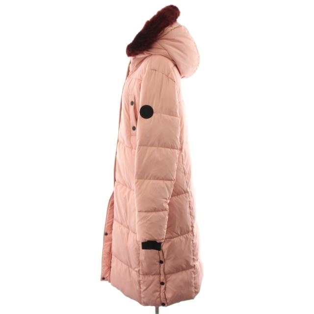 中古】未使用品 デシグアル Desigual パッド入り長オーバーコート 中綿