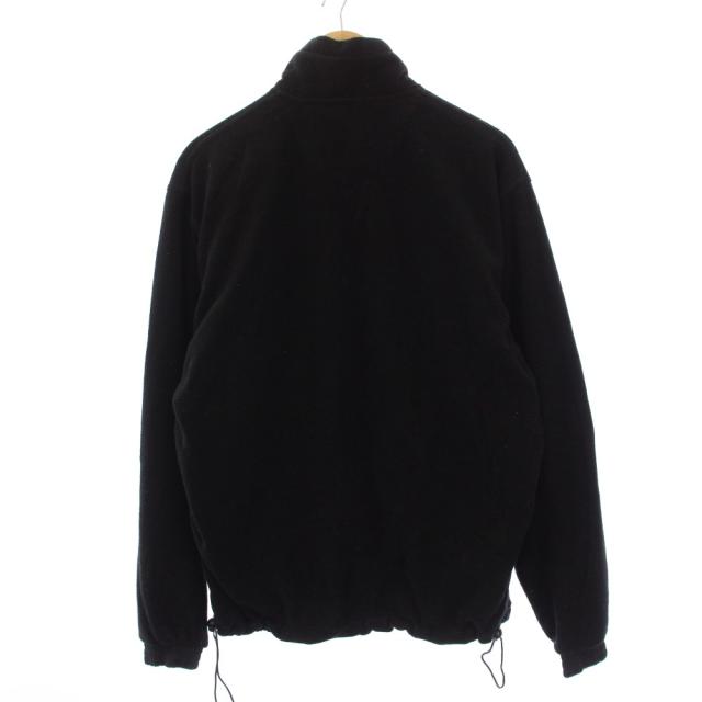 【中古】ステューシー STUSSY OUTDOOR フリースジャケット ジップアップ L 黒 /BM ■MA メンズ_1