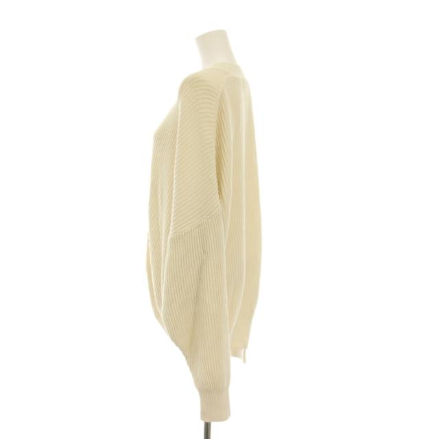 【中古】セントオブ SCENTOF 23SS シルクリネンカーディガン ニット Vネック 長袖 白 アイボリー 23080587301010_2