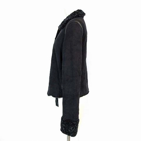 中古 ダーマコレクション Dama Collection ジャケット ムートン コート ショート スエード ネイビー 7ar レディースの通販はau Pay マーケット ブランド古着のベクトル