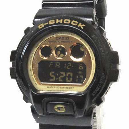 中古 カシオジーショック Casio G Shock 腕時計 クレイジーカラーズ デジタル 黒金 Dw 6900cb メンズの通販はau Pay マーケット ブランド古着のベクトル