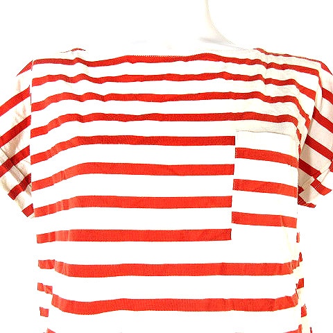 中古 グリーンレーベルリラクシング ユナイテッドアローズ Tシャツ カットソー ボーダー 半袖 赤 白 レディースの通販はau Pay マーケット ブランド古着のベクトル