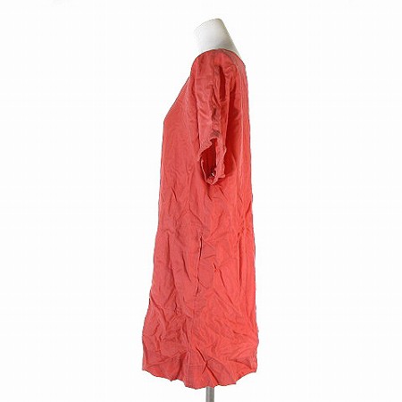 中古 ノーリーズ Nolley S ピンク Pink ワンピース 半袖 膝丈 丸首 プルオーバー 無地 ピンク 38 レディースの通販はau Pay マーケット ブランド古着のベクトル