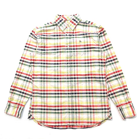 中古 アーノルドパーマー Arnold Palmer シャツ ボタンダウン チェック柄 長袖 マルチカラー ベージュ 3 トップス メンズの通販はau Pay マーケット ブランド古着のベクトル