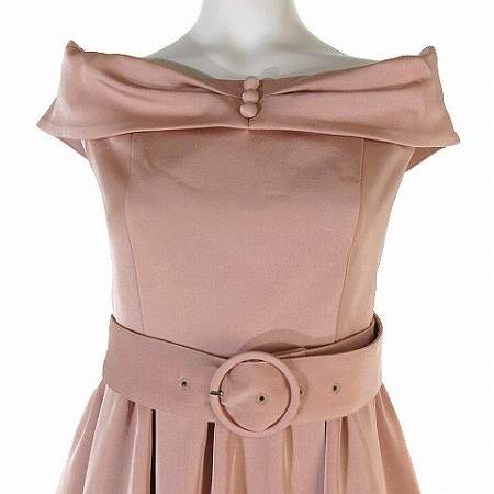 中古 リリーブラウン Lily Brown バービー Barbie ワンピース ドレス レトロ オフショル ピンク 0 レディースの通販はau Pay マーケット ブランド古着のベクトル